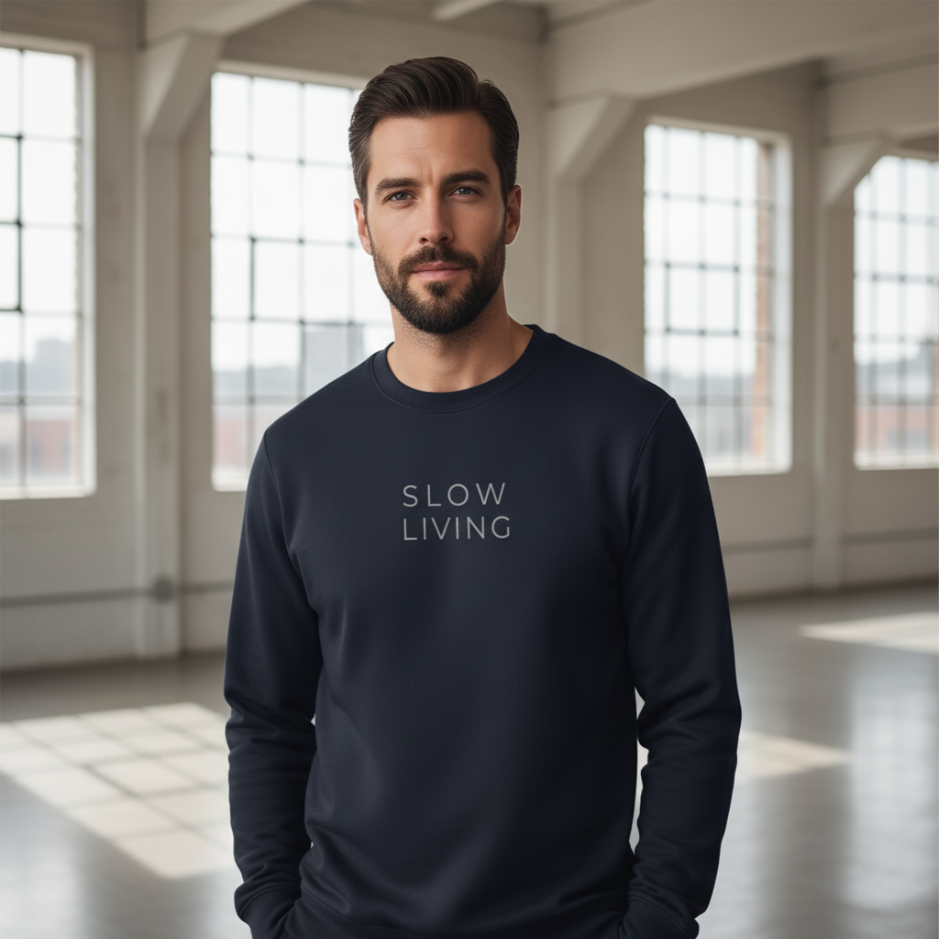 SLOW LIVING, MULTI COLOR, SWEATSHIRT FOR MENS